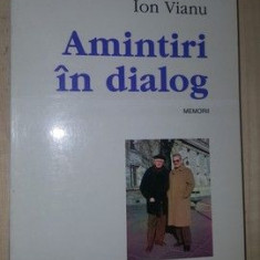Amintiri in dialog- Matei Calinescu, Ion Vianu
