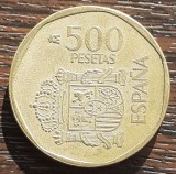 (M2478) MONEDA SPANIA - 500 PESETAS 1989, NOMINAL MARE PT MONEDA, PRE-EURO, Europa