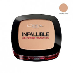 Pudra de fata Loreal Infallible 24H Matte Powder, 160 Sand Beige foto