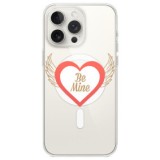 Husa personalizata apple iphone 14 pro, magsafe, be mine