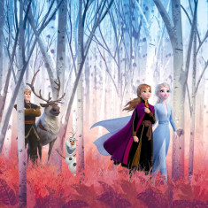 Komar Fototapet mural „Frozen Friends Forever”, albastru, 368x254 cm GartenMobel Dekor