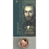 Monedă 1 LEU 2009 Nicolae Bălcescu &ndash; 190 de ani de la naștere &ndash; Tombac Cuprat &ndash;