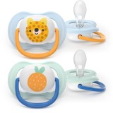 Philips Avent Ultra Air SCF080/23 0-6 m suzetă Boy 2 buc