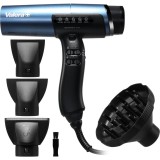 Valera Genius Care AI Pulse uscător de păr profesional, cu ionizator Pacific Blue Metallic 1 buc