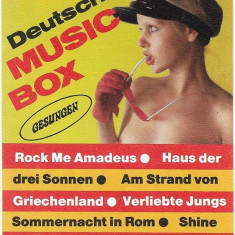 Caseta Deutsche Music-Box (Gesungen Cover Version), originala