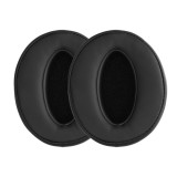 Set 2 Earpads kwmobile pentru Sennheiser HD400S/HD450SE/HD458BT, Piele ecologica, Negru, 59843.01