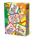 Kit creativ copii cu accesorii incluse- Invat broderie
