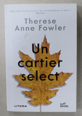 UN CARTIER SELECT de THERESE ANNE FOWLER , 2020 foto