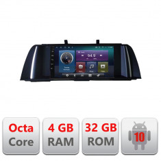 Navigatie dedicata Seria 5 F10 2010-2012 CIC Octa Core cu Android Radio Bluetooth Internet GPS WIFI 4+32GB 4+32 Kit-f10-cic+EDT-E409 CarStore Technolo foto