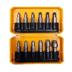 Extractoare suruburi rupte,uzate ,dimensiuni 3-20 mm ,set 12 piese