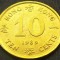 Moneda 10 CENTI - HONG KONG, anul 1989 *cod 1806