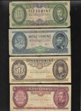 Set Ungaria 10 + 20 + 50 + 100 forint