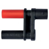 Adaptor BNC Negru 41mm Poliamidă 1kV