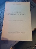 Nicolae Petrescu - Teoria statului la Hegel