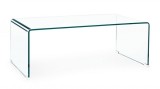 Cumpara ieftin Masuta din sticla transparenta Iride 120 cm x 60 cm x 43 h