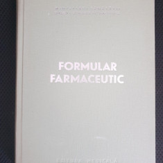 Formular farmaceutic - P. Ionescu Stoian, V. Stănescu, E. Savopol