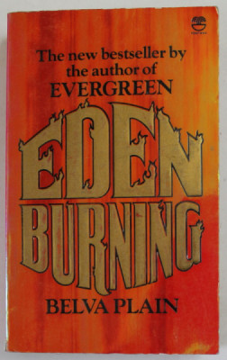 EDEN BURNING by BELVA PLAIN , 1983 foto