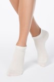 Șosete de Bumbac Scurte cu Picot, ACTIVE 041, 36-37 (23), Cappuccino