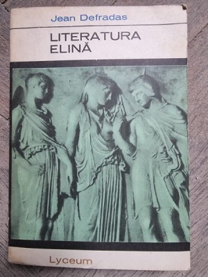 Literatura Elina , Jean Defradas , 1968 foto