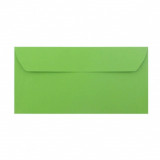 Cumpara ieftin Plicuri Verde Inchis DL DACO, 25 Buc/Set, 110x220 mm, 120 g/m&sup2;, cu Clapeta Siliconica, Plic Verde, Plic Colorat, Plicuri cu Clapeta Siliconica, Plicur