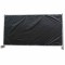 Prelată pentru gard de construcție 160g/m&sup2; negru PE 1, 76m x 3, 41m
