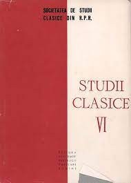 STUDII CLASICE VOL. VI