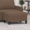 Gossi taburet, maro, 70x55x41 cm, material textil