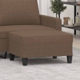 VidaXL Taburet, maro, 70x55x41 cm, material textil