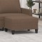 Gossi taburet, maro, 70x55x41 cm, material textil