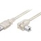 Cablu USB 2.0 A-B Unghi 0,5m 480Mbps