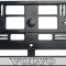 Set 2 bucati, suport numar inmatriculare VOLVO III