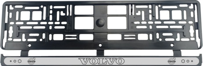 Set 2 bucati, suport numar inmatriculare VOLVO III