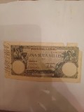 CY 100000 100.000 lei 8 Mai 1947 filigran BNR orizontal /cu lipsuri; RARA si asa