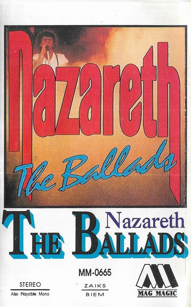 Casetă audio Nazareth &ndash; The Ballads