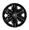 Set 4 capace roti Hubcaps fast black R14 pentru gama auto Dacia, Autohelix MSA