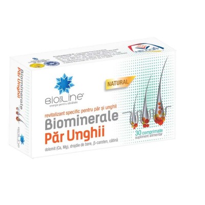 Biominerale Par Unghii 30 tablete Helcor foto
