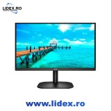 Monitor AOC LED IPS VA 23.8'', Full HD, 75Hz, 4ms, DVI, VGA, 24B2XD