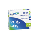 Ostart Vital Ca + D3 20 comprimate Fiterman