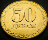 Moneda exotica 50 DIRAM - TADJIKISTAN anul 2022 *cod 3762 A = UNC