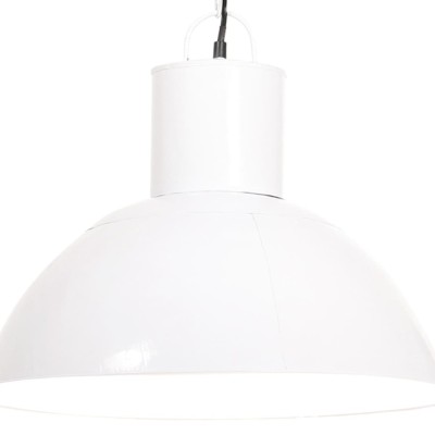Lampă suspendată, 25 W, alb, rotund, 48 cm, E27 foto