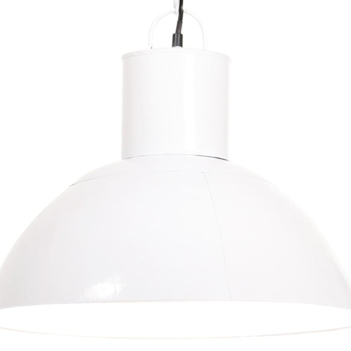 Lampă suspendată, 25 W, alb, rotund, 48 cm, E27