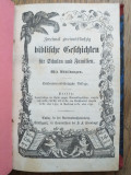 Cumpara ieftin POVESTI BIBLICE, 1854 / ILUSTRATA, LIMBA GERMANA