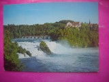 HOPCT 20255 CASCADA / CATARACTELE RHEINFALL CU CASTELUL LAUFEN IN 1979 -STAMPILA / TIMBRU -ELVETIA -CIRCULATA