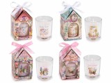 Cumpara ieftin Set 4 lumanari parfumate Spring &Oslash; 5,5 cm x 6,5 H