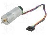 Motor DC, 6V DC, 6.5A, 460rot./min, POLOLU, 20.4:1 METAL GEARMOTOR 25DX50L MM HP 6V foto