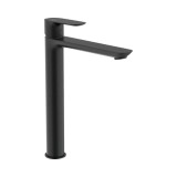 Cumpara ieftin Baterie Lavoar ROCA Cala, Negru Mat, Monocomanda, Pipa Inalta, Montaj pe Blat, din Alama