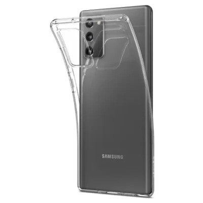Husa Cover Spigen Liquid Crystal pentru Samsung Galaxy Note 20 Clear foto
