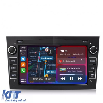 Navigatie Dedicata Opel, Android, 7Inch, 4Gb Ram, 64Gb stocare, Carplay, Negru Performance AutoTuning foto