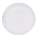 P&acirc;nză Pictură Rotundă, 30cm, Cadru Lemn Masiv, Gesso Acrilic, Bumbac, Alb, Oem