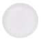 P&acirc;nză Pictură Rotundă, 30cm, Cadru Lemn Masiv, Gesso Acrilic, Bumbac, Alb